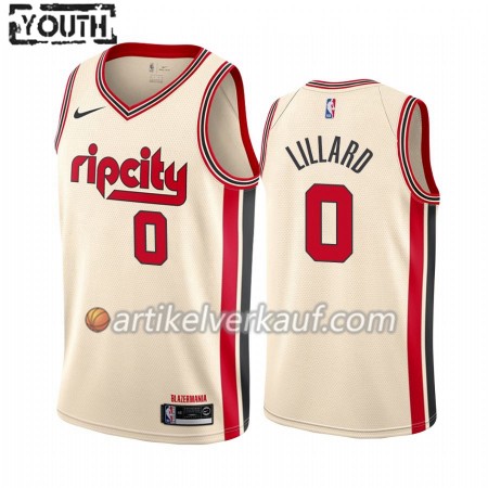 NBA Portland Trail Blazers Trikot Damian Lillard 0 Nike 2019-2020 City Edition Swingman - Kinder